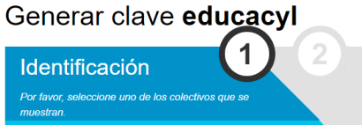 Obtener credenciales plataforma educativa.